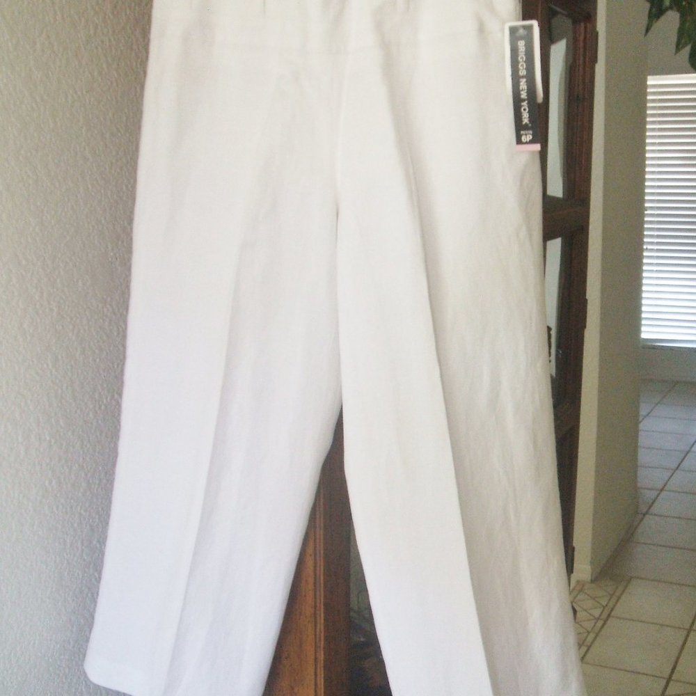BRIGGS NY WHITE CAPRIS 6P NEW